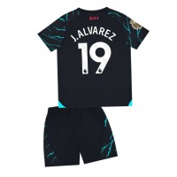 Manchester City Julian Alvarez #19 Replica Third Minikit 2023-24 Short Sleeve (+ pants)